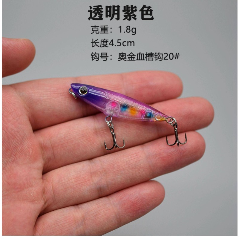 Fishing Lure Crankbait - 1개 지그재그 도그 플로팅 탑워터 펜슬