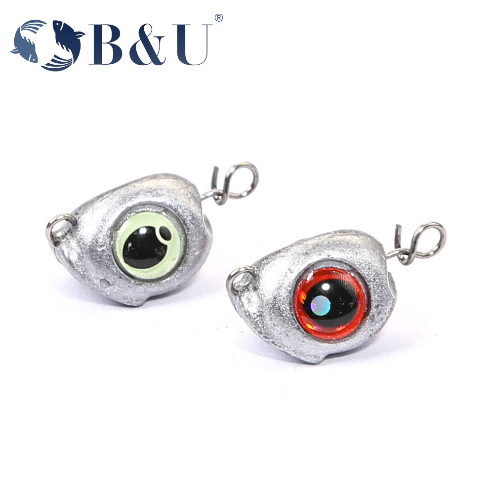 Fishing Lure Accessories - B&U 스윙 지그 헤드 체부라슈카 싱커