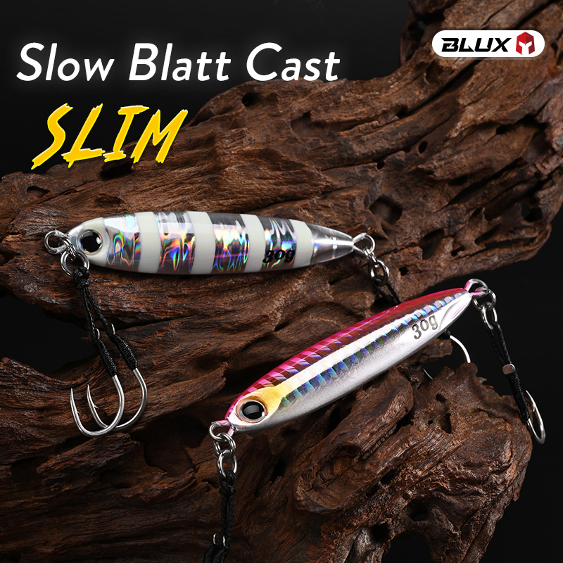 BLUX 느린 Blatt 캐스트 슬림 금속 지그 낚시  - Fishing Lure Spoon 리뷰 및 가격